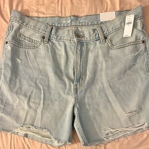Old Navy High Rise Distressed Shorts
